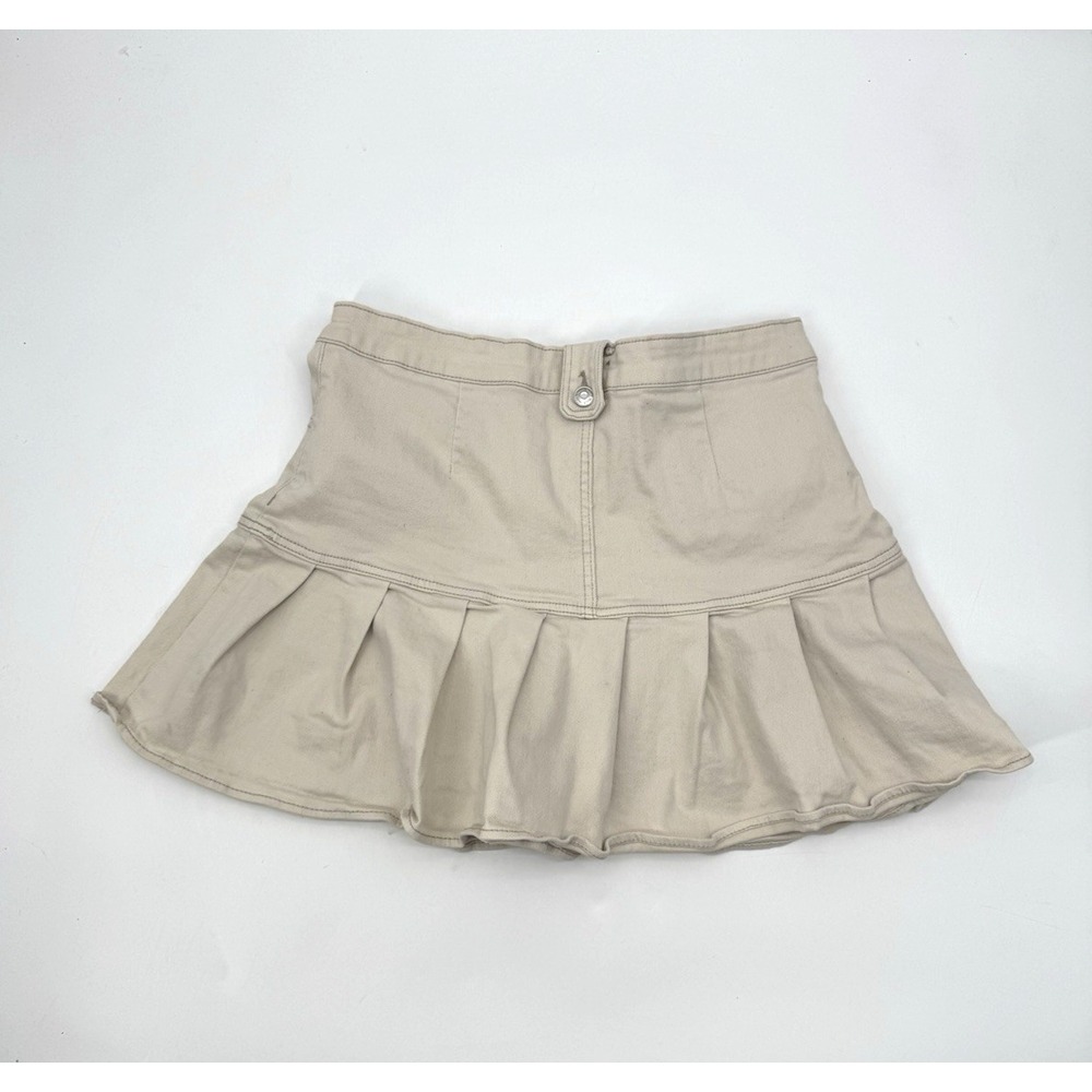 Y2K Wild Fable Low Rise Pleated Mini Skirt 12 Stretch Academia Schoolgirl Pocket